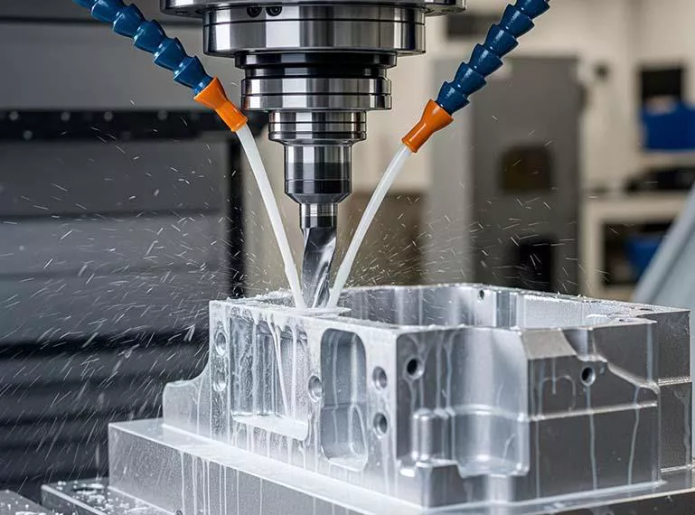 CNC machining centre producing worm gearbox housings